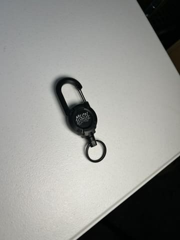 Retractable Carabiner Keychain - Image 2